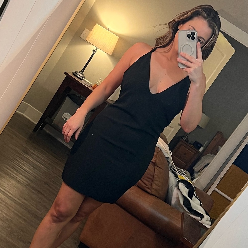 Lovers + Friends Black Mini Dress